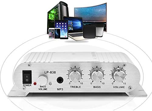 HIFI BT5.0 Amplificador Digital Mini Amplificador De Audio Estéreo 100W