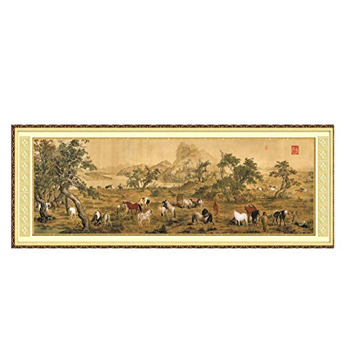 Point de croix en soie antique C0135 cadeau idéal loisirs créatifs