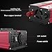 immagine 4Inverter di Potenza, 600W Inverter per Auto, Convertitore da 12V a 220V con 2 Presa AC 4 Porte USB 4.8A, Power Inverter Trasformatore Auto 12v 220v LCD Display - Carica Laptop, iPad, iPhone, Tablet