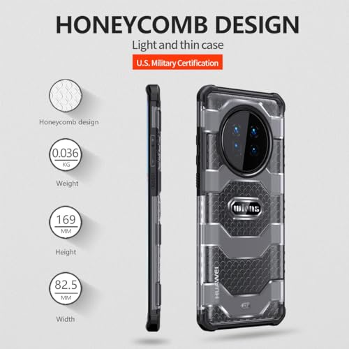 Coque Huawei Mate40 Pro intégrale rigide résistante chutes polycarbonate Rosso - 7