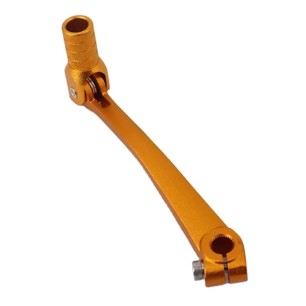 Lpuytrb Yellow Gear Shifter Pedal Gear Shift Lever Rod Alloy Aluminium For 50Cc 110Cc 250Cc Dirt Pit For Monkey Bike Motorcycle Atv Quad Parts