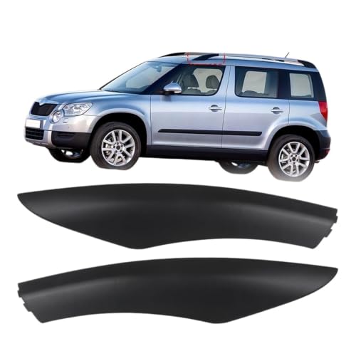 Barre de toit Yeti SUV cache rail couverture d'extrémité 5LD860145 4pcs - 5