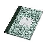 National Brand - Lab Notebook, Wide Rule, 7-7/8 x 10-1/8, White - 96 Sheets/Pad (Case Pack of 2)
