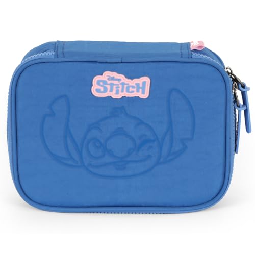 Luxcel, Estojo Box 100 Pens STITCH DISNEY Azul Luxcel ET49234SC
