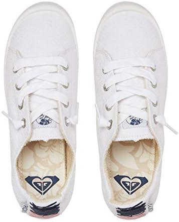 Roxy Women's Bayshore Slip ON Shoe Sneaker, White, 8.5 Review | Image 3