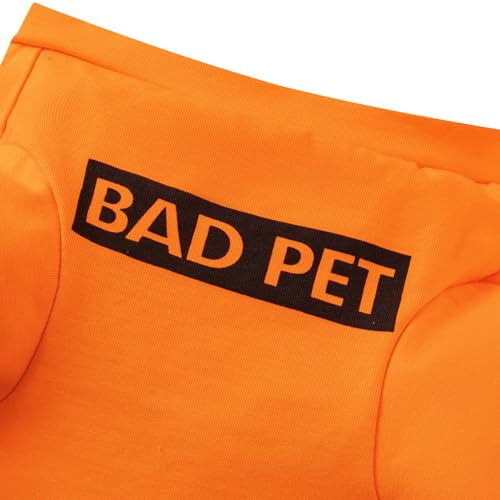 Disfraz de preso para perros pequeños talla L miniatura 2