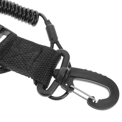 Correas de buceo con resorte anticaída extensible para proteger cámaras fotográficas submarinas 3