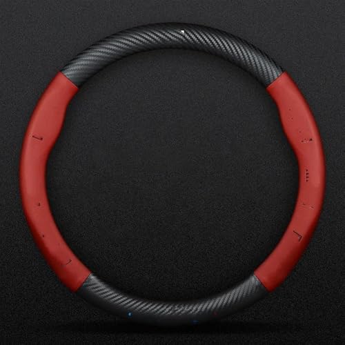 �ɓK������ BMW M E46 E90 E60 F30 E39 F10 F20 E87 E36 F20 F30 E92 1 2 3 5 6 7 �V���[�Y X1 X3 X5 X7 �J�[�{���t�@�C�o�[���ԗp�X�e�A�����O�z�C�[���J�o�[(RED2 for M2)