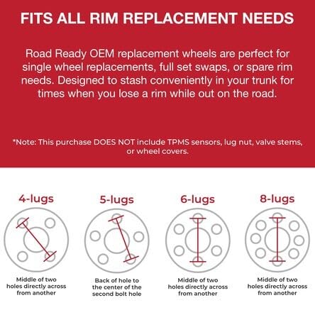 Road Ready Wheels 560-3687A Aftermarket Wheel