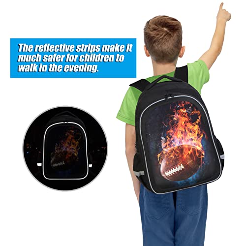 Zrentao Kids Backpack Boys Replaceable Cards 3D Holographic Pattern School Backpacks For Elementary #TOP3