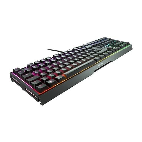 MX 3.1, Tastiera da gaming meccanica, Layout per la Francia (AZERTY), Illuminazione RGB, Alloggiamento in alluminio, USB-A, Interruttori MX2A BROWN, colore nero - Tastiera gaming - Immagine 1