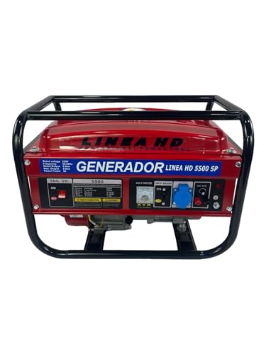 Generador Eléctrico a gasolina monofásico. Energía sin Interrupciones, corriente hasta 2500W en una sola toma monofásico a 220V