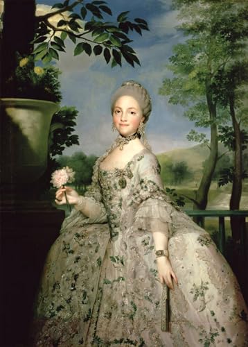 Portrait de Marie Louise de Bourbon affiche pour habiller un grand mur vide