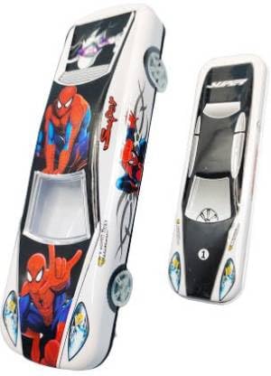 Aapeshwar Car Shape Art Metal Pencil Box with Two Compartment for Boys & Girls (Car Pencil Case-D15) (B0CJJTN73G) Amazon Price History, Amazon Price Tracker