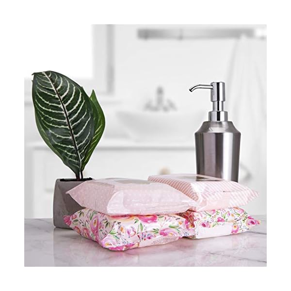 Beauty-Concepts-Facial-Wipe-Set-4-Packs-of-Face-Wipes-Makeup-Removing-Wipes-with-Rose-Water-Retinol-Rosehip-and-Collagen-Pink-Floral-Package Beauty Concepts Facial Wipe Set- 4 Packs of Face Wipes, Makeup Removing Wipes with Rose Water, Retinol, Rosehip, and Collagen, Pink Floral Package