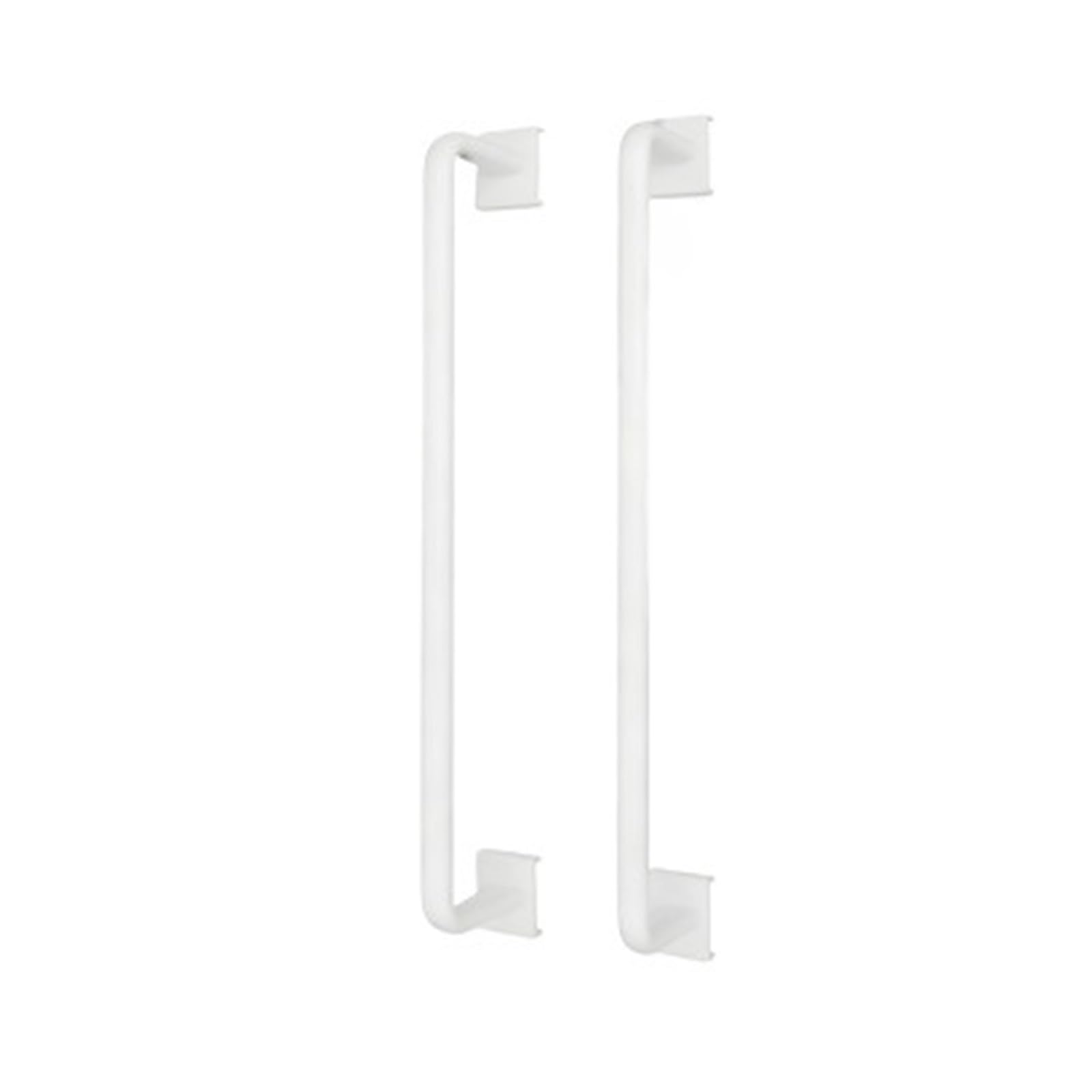 2Pcs Towel Bar No Drill Bathroom Kitchen Storage Rack Towels