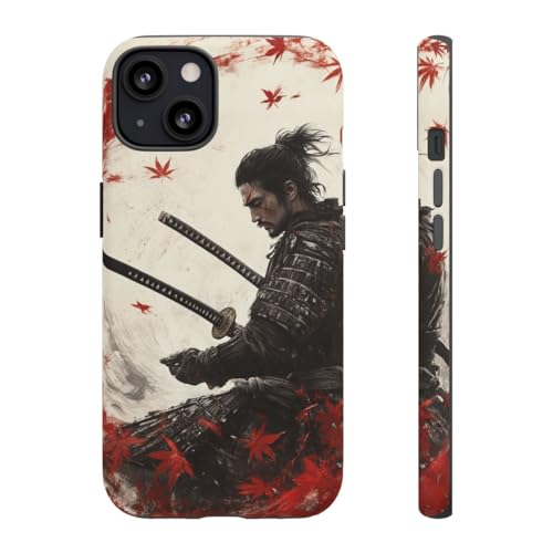 Coque mate iPhone 13 samouraï antichoc anti-rayures durable