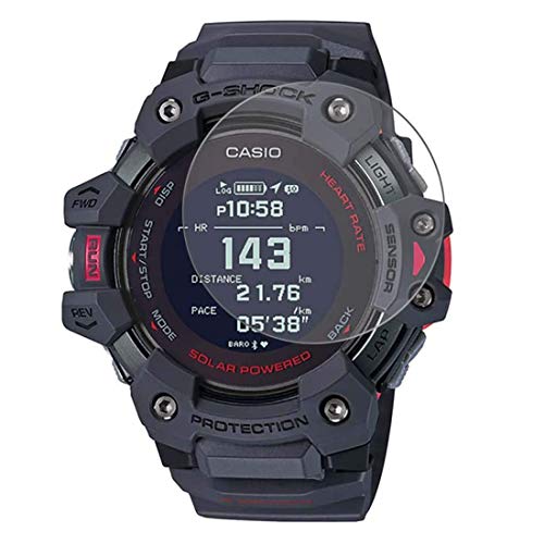 MOTONG For Casio Men's G-Shock Move GBD-H1000-8CR Screen Protector - Tempered Glass Screen Protectors For Casio Men's G-Shock Move GBD-H1000-8CR Watch,9 H Hardness,0.3mm Thickness,Made From Real Glass