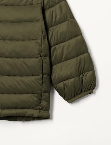 Image of Amazon Essentials Boys and Toddlers' Lightweight Water-Resistant Packable Hooded Insulated Puffer Jacket