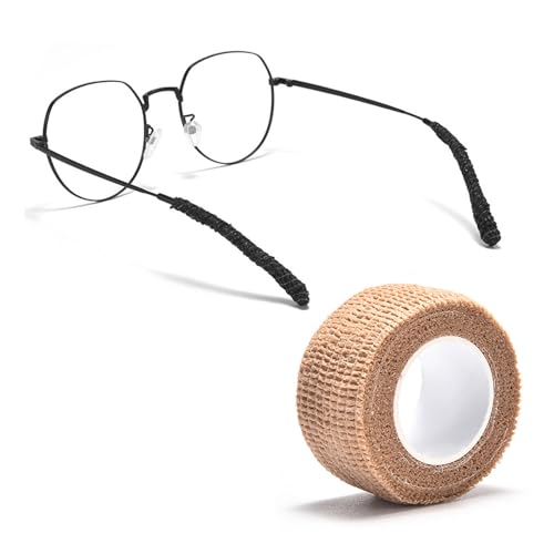 Vendaje de almohadillas para gafas, almohadillas para orejas antideslizantes para anteojos, puntas de patillas para gafas, cojín de brazo para gafas, almohadillas para orejas para el dolor,