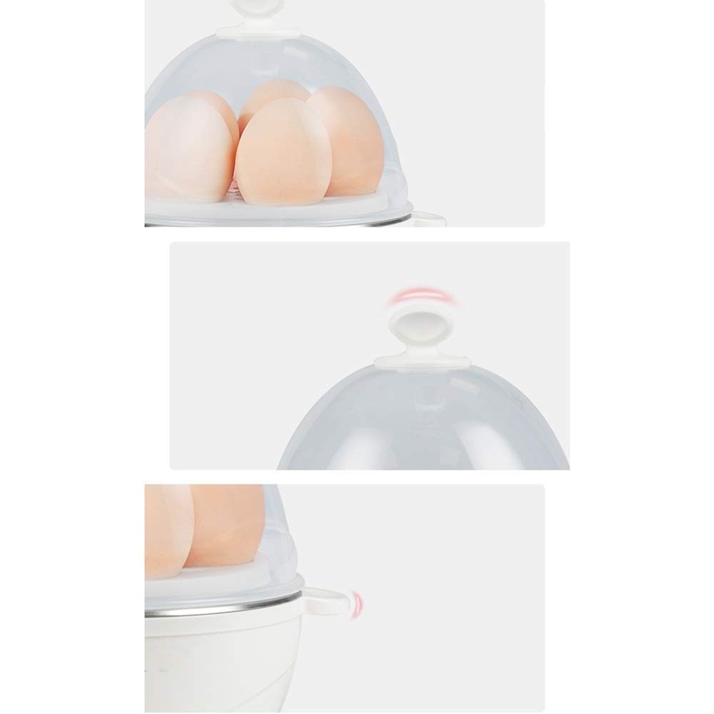 Pentola Cucinare, cuociuova Elettrico Multifunzionale, cuoci a Vapore Fino a 5 Uova, cuoci a Vapore Uova, Mais, Latte al Vapore Riscaldamento