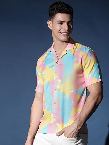 Image of DHRUVI TRENDZ Shirt for Men | Mens Casual Shirt | Men Stylish Shirt | Men Printed Shirt | Men's Regular Fit | Men Formal Shirt | Men's Solid Slim Fit