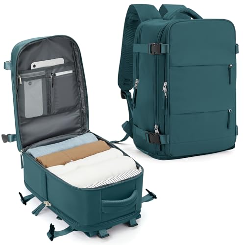 SZLX Mochila Viaje Cabina Avion 40x20x25 Mujer Ryanair Mochila Equipaje de mano 40x20x25 Ryanair Maletas de Viaje Cabina 20L Mochila de Viaje Hombre Mochila Portatil 14 Pulgadas Impermeable