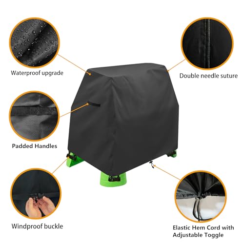 Kids Water Table Cover Fit Step2 Rain Showers Splash Pond Water Table,Waterproof Dust Proof Anti-UV Outdoor Toys Cover-Cover only