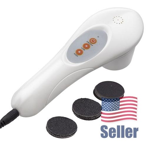 PediSmuter Professional Electric Callus Remover & Shaver | Instant Results - 100V-240V 24W - Each