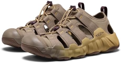 KEEN Men's Hyperport H2 Closed Toe Breathable Easy On Comfortable Hiking and Water Sandals, Mesa Glow, 8 - 3