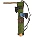 Valhalla Gear, Bushcraft Axe Carrier, Lumberjack Outdoor Essential, Camping Accessories, Water Resistant Canvas and Full Grain Leather, Handmade, Olive