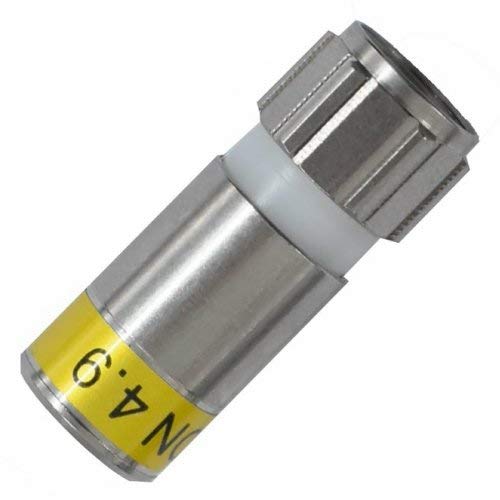 Cabelcon F-Kompressionsstecker 7mm F-6-TD 4.9 HQ Wasserdicht höchste Qualität 25x Stück