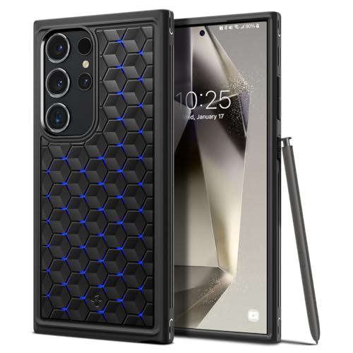Spigen Cryo Armor Designed for Galaxy S24 Ultra Case (2024) [Military-Grade Protection] - Cryo Blue