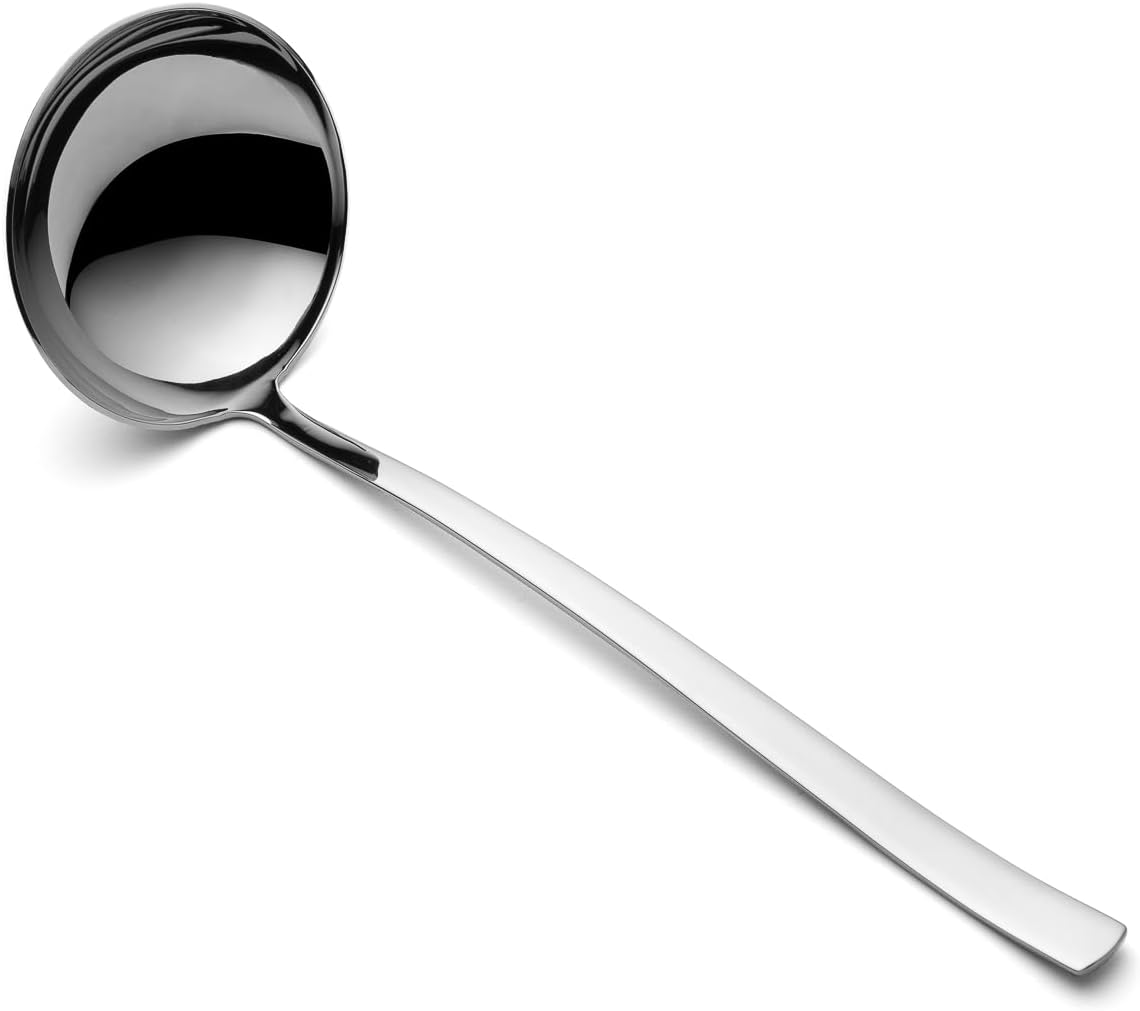 Arcos Series Capri-Soup Ladle Table Spoon-Monoblock of one Piece Stainless Steel 18/10 and 275 mm (10.83 Inch) Silver Colour, ands Plastic