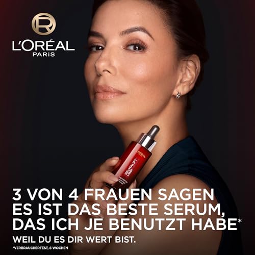 L'Oréal Paris Dreifach-Power Anti-Aging Set, Serum 30 ml und Tagescreme 50 ml, mit 3-fach Wirkung, gegen Falten, mit Pro-Retinol, Hyaluron und Vitamin C, Revitalift Laser, Amazon Exklusiv 2