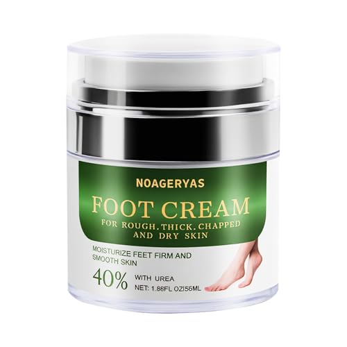 Urea Cream with 40% Urea, Tea Tree Oil, and Aloe Vera - Moisturizing Foot Cream for Soft, Smooth Skin - Ideal for Rough, Cracked, and Dry Feet