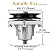 YLAOKAI Spindle Assembly Replaces Toro/MTD 918-0240C 618-0240 618-0240B 618-0240C 618-0241 618-0430 Compatible with LT-4600H LT-546G LX460 LX465 LX466