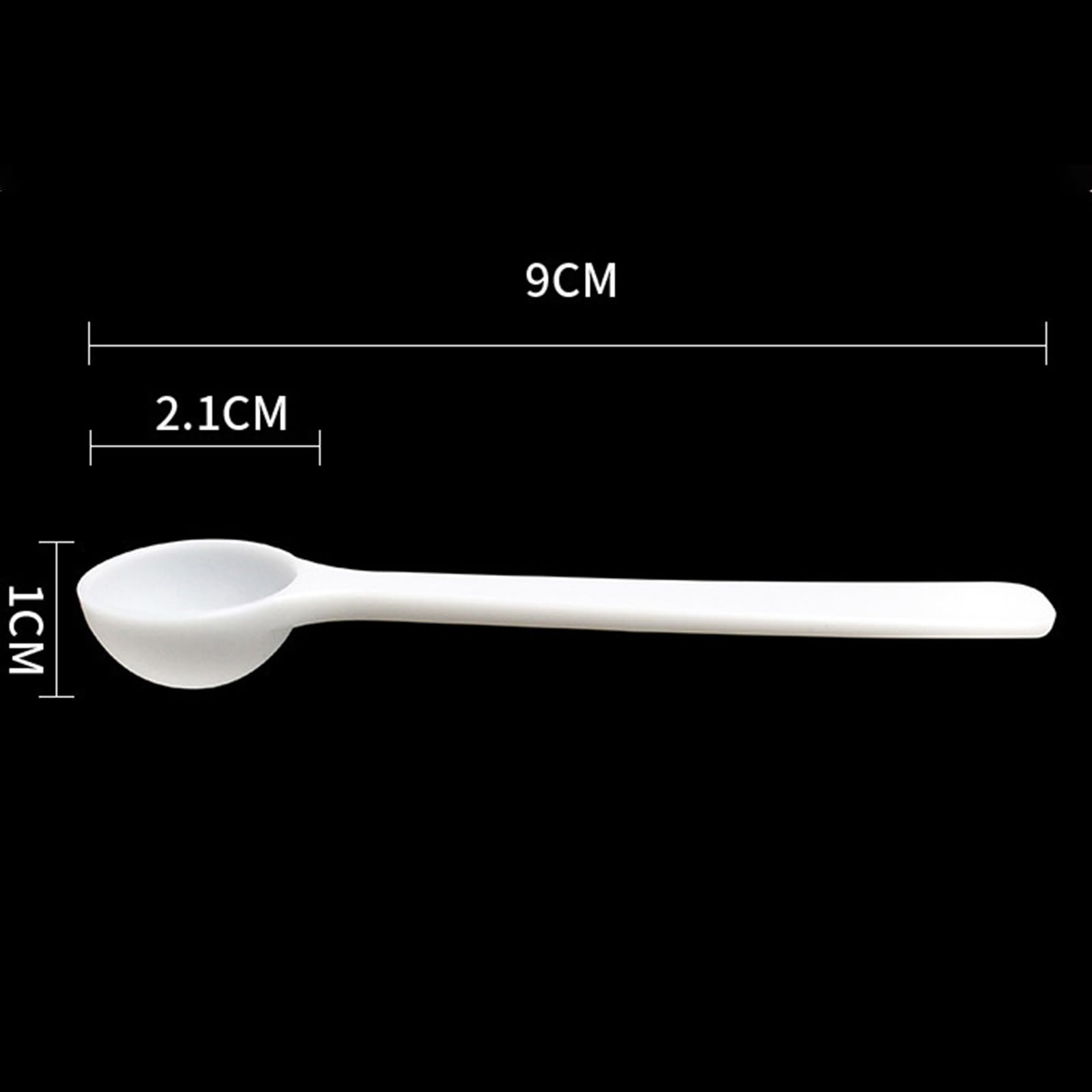 Kacutor Cucchiaio Dosatore In Acciaio Inox 15 Ml - Manico Lungo, Rettangolare, Per Ingredienti Secchi E Liquidi