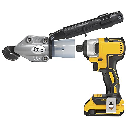 Image of Malco TSHD Turboshear Heavy Duty Metal Cutting Attachment Shear + Malco 12F 12 in. Folding Tool