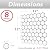 DÉCOR WOW Peel & Stick Backsplash for Kitchen & Bathroom, (8) 12x12-inch Sheets Covers 8 Sq. Ft, White Hexagon