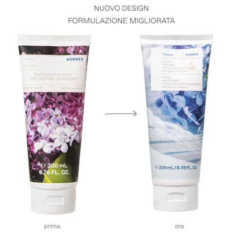 Korres Lilac Latte Corpo Con Aroma Di Fiori 200 Ml - 2