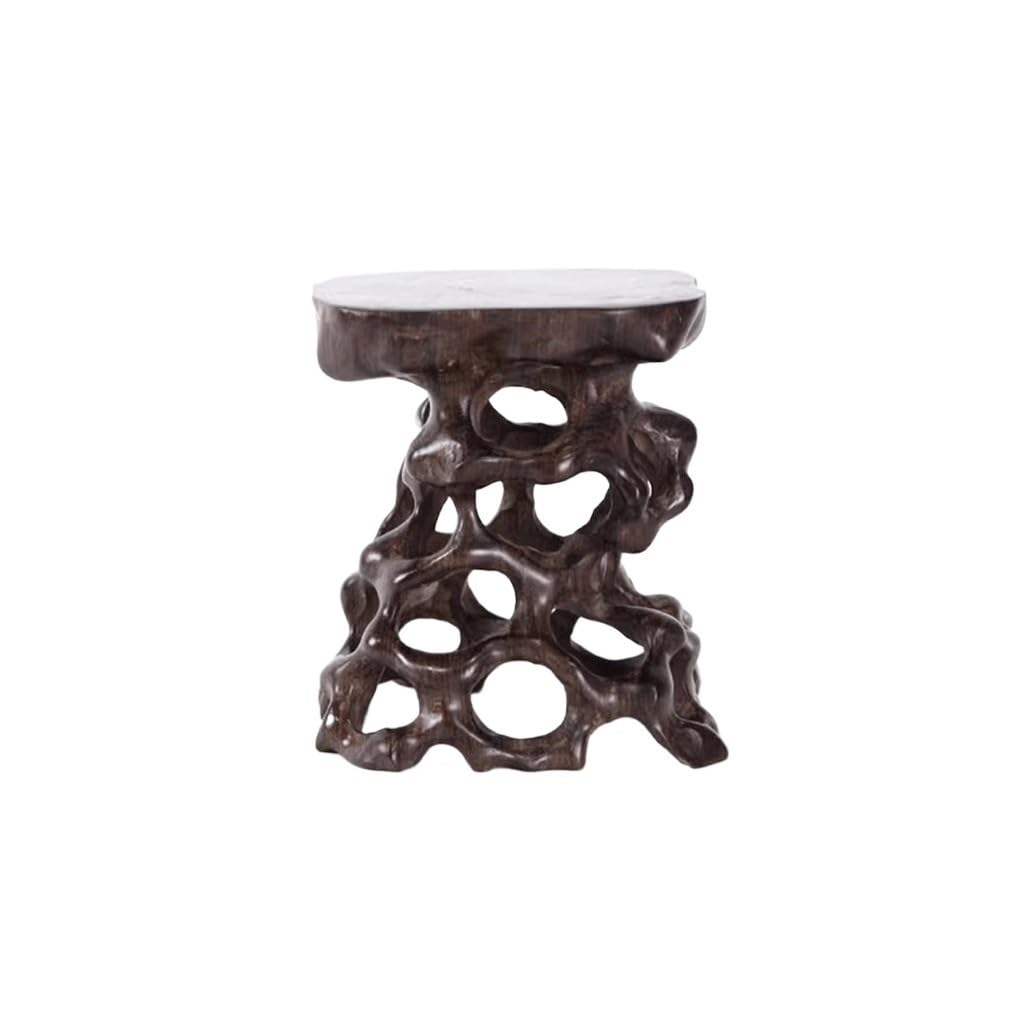MPOPO Bonsai Pedestal Solid Wood Bracket Ornaments Teapot Flowerpot Vase Landscape Incense Burner Base Several Tall Legs Vase Display Stands Pedestal Base