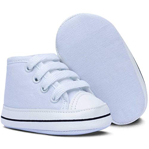 Sapatinho Bebe Tenis Star Menina 01.03 (Branco, M)
