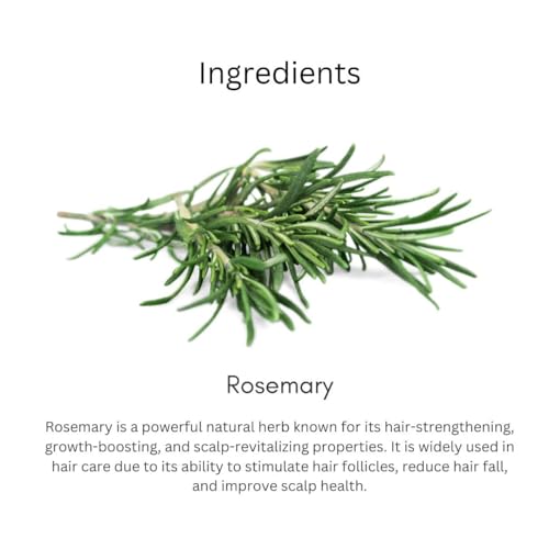 Image of khadi Rosemary Hair Serum with Biotin & Castor Oil, Hair Regrowth Treatment, Non-Sticky, 50gm