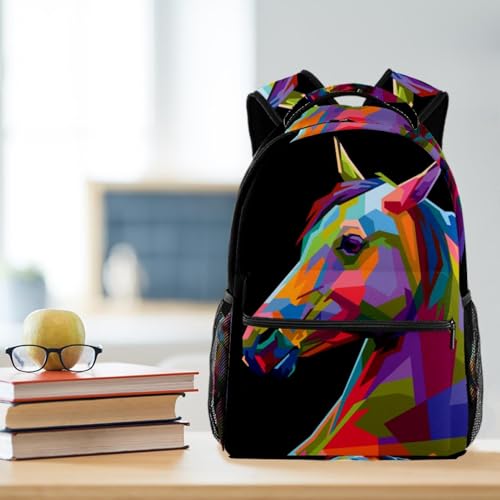 Sac à dos voyage abeille et fleurs avec compartiment ordinateur ergonomique - 5