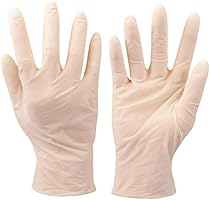 VOUCH Latex Medical Examination Disposable Powdered Hand Gloves - 100 Pieces