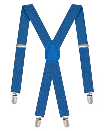 Image of Dibi Suspenders for Men - Adjustable X back Suspender with 4 Strong Clips