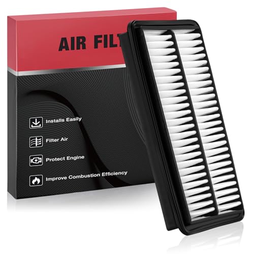 BDFHYK CA11712 Engine Air Filter Compatible with Acura MDX 2014 2015 V6 3.5L, Rigid Panel, Replace# 172205J6A00