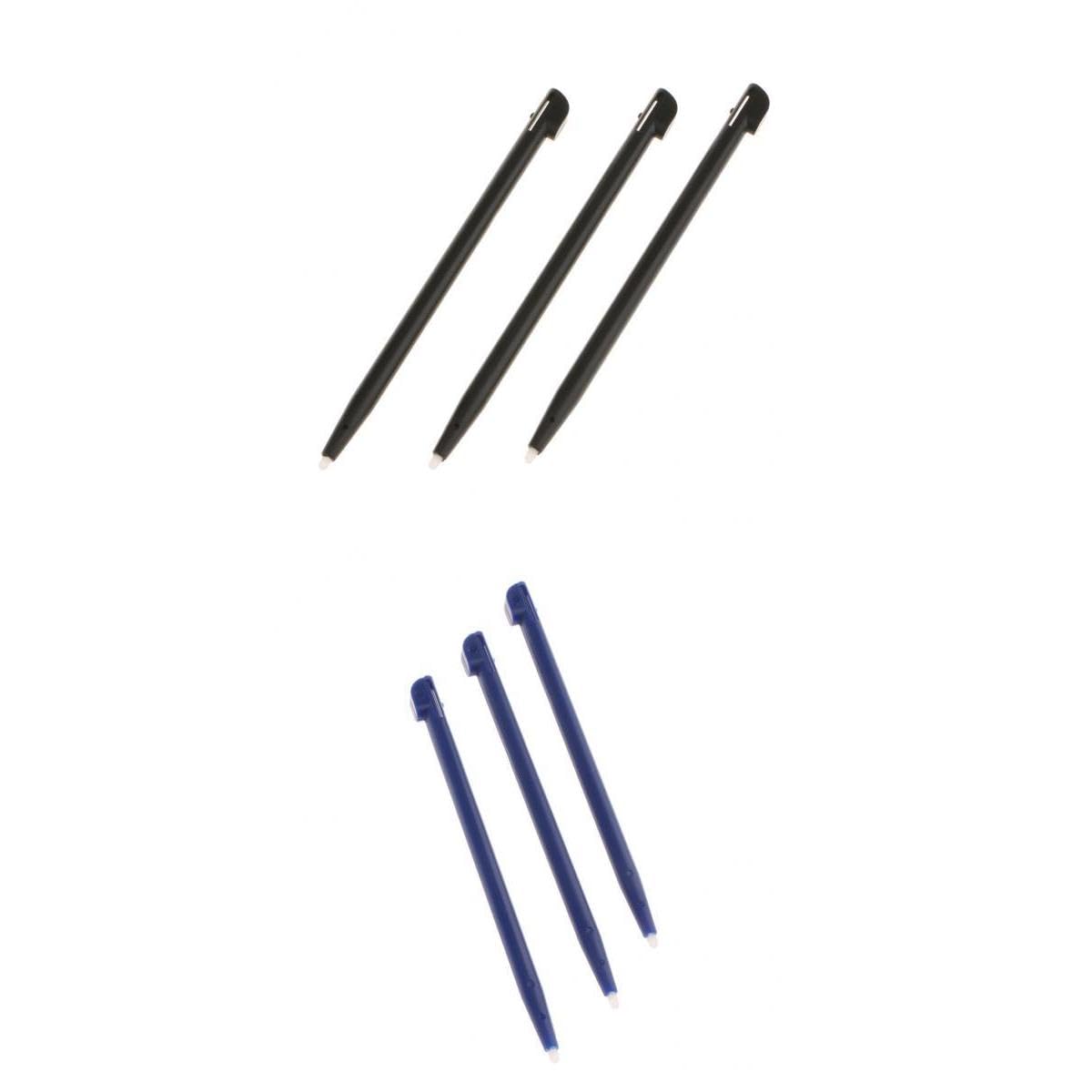 Merishopp 6pcs Slot in Touch Screen Pen Stylus Resistive for 2DS Black+Blue|Video Games & Consoles | Video Game Accessories | Styluses-image-30