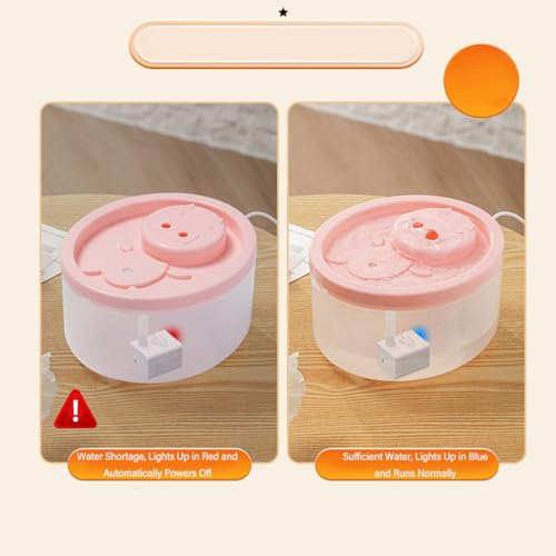 Fuente automática para gato y perro 1.3L circulación agua miniatura 7